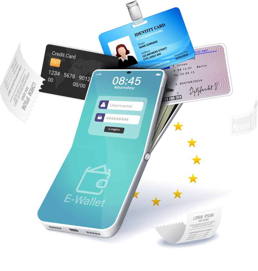 e-wallet identity